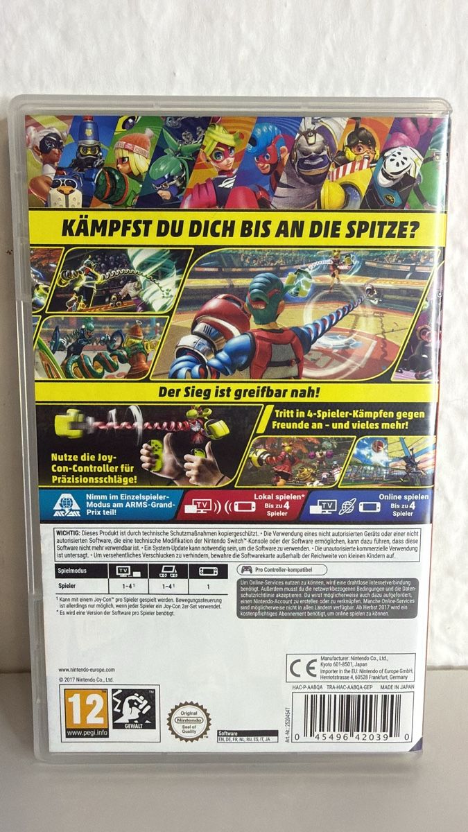 Nintendo Jeux: Nintendo Switch Game ARMS - Excellent Condition! 💪🎮💥 – D'occasion à Ehrendingen par bubulence 1