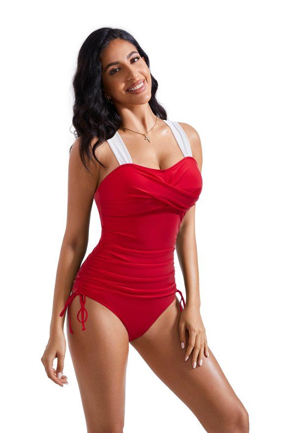 Costumi da bagno & Bikini: Roter Push-up Badeanzug Vertini - S M L XL – Nuovo e nell'imballaggio originale da Lausanne venduto da MONO-SELECTION 2
