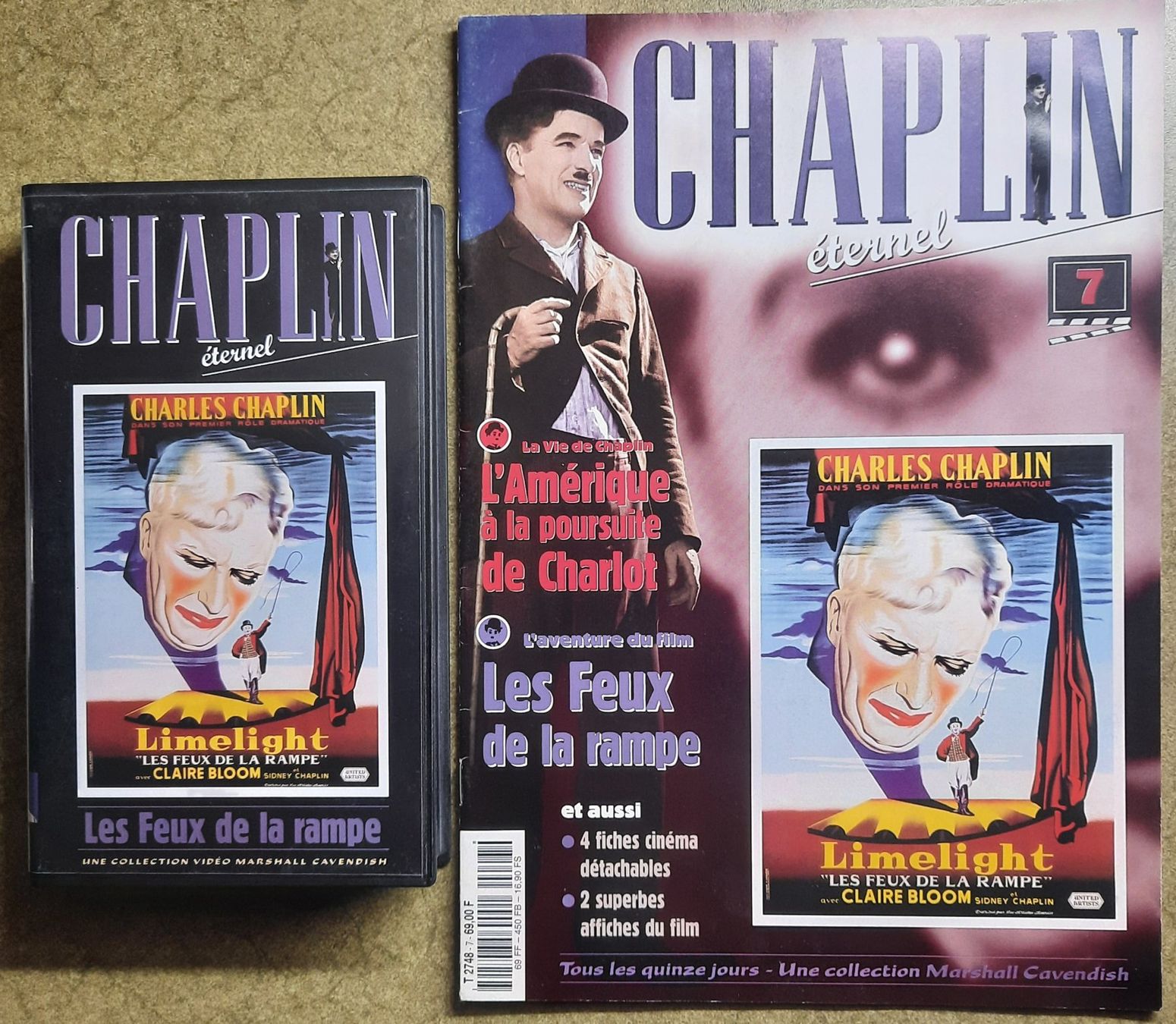 Tutti i VHS: Chaplin Eternel: collection magazines avec films VHS:C2 – Usato da Préverenges venduto da mam_629h 6