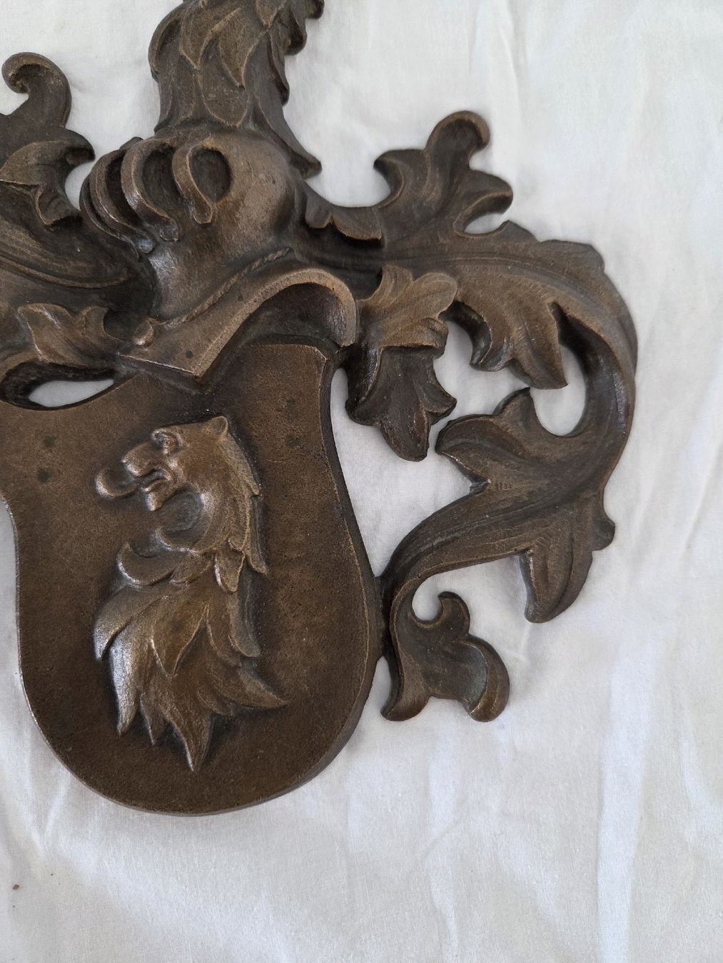 Sculture & Statue: Wappenschild Bronze  – Usato da Dietikon venduto da Allegra34 4