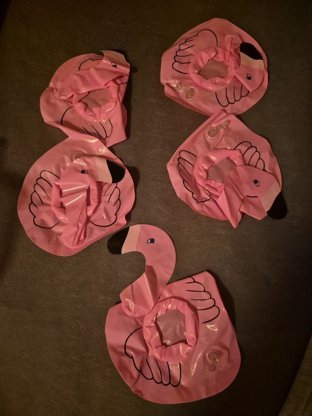 Schwimmbad: Flamingo Poolgetränkehalter – Neu (gemäss Beschreibung) aus Bauma von Stenamo