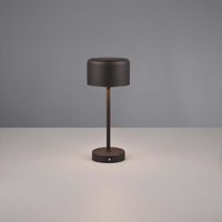 Tischleuchte, Schwarz, Akku, 30 cm Höhe