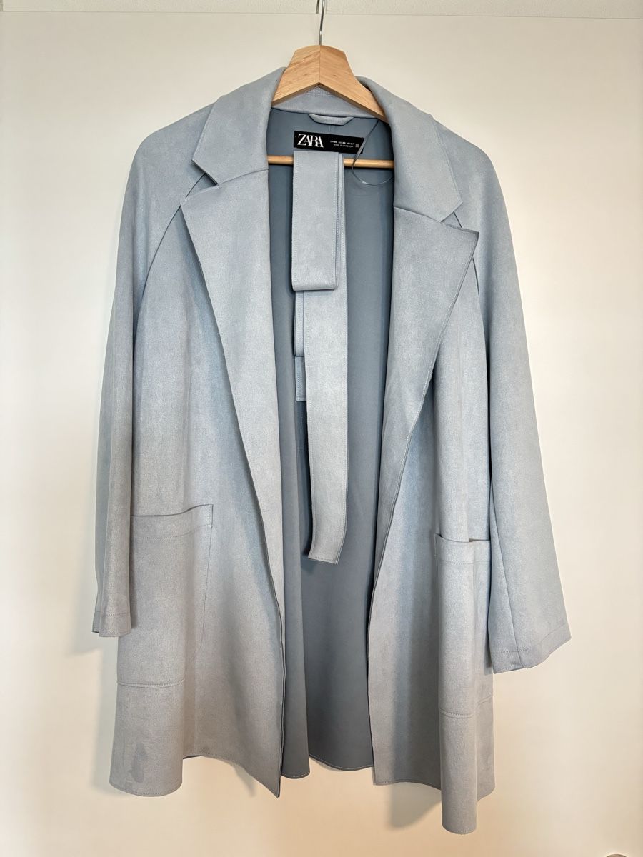 Zara Jacken: ZARA baby blue jacket - new, no tags  – Neu (gemäss Beschreibung) aus Spreitenbach von 94l_9shv