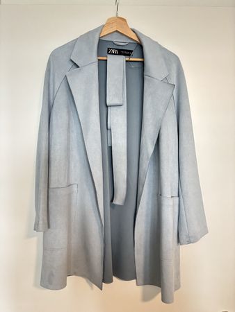 ZARA baby blue jacket - new, no tags