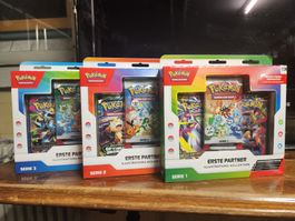 Pokemon Erste Partner Kollektion Serie 1 2 3 sealed