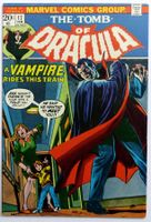 TOMB OF DRACULA 17 🔑KEY BLADE BITTEN BY DRACULA MARVEL 1974