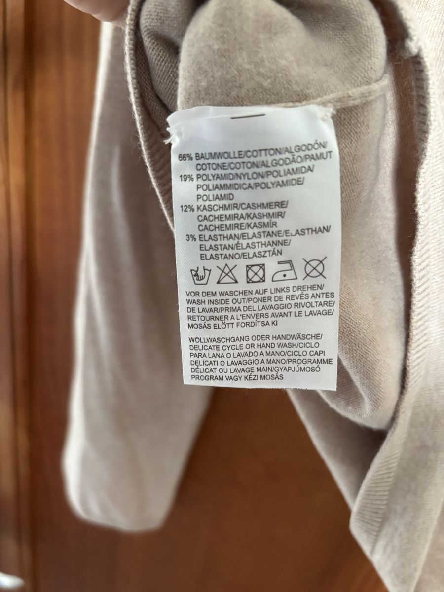 Maglioni & Felpe: Marc O'Polo Kaschmir Baumwollpullover, beige, Grösse M – Usato da Seengen venduto da Jeanine85 2