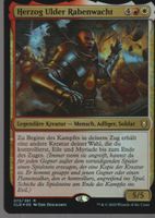 TCG Magic The Gathering MTG CLB 272 FOIL Herzog Ulder Rabenw