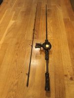 Abu Garcia Baitcaster mit Rolle und Schnur 1.98 m 