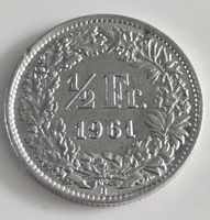 5 Rappen 1961 CHF Münze guter Zustand