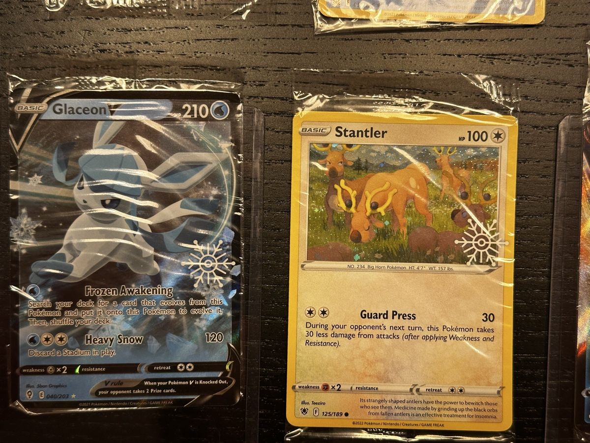 Pokémon Cartes à collectionner: Pokemon Snowflake Stamp Promos Set 9stk – D'occasion à Ebikon par Mi25 2