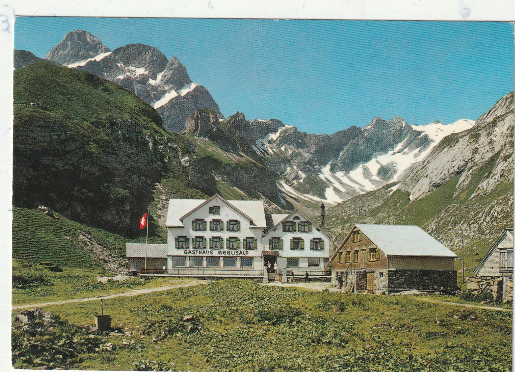 Cartoline postali: Berghaus Megisalp – Usato da Lumbrein venduto da made02