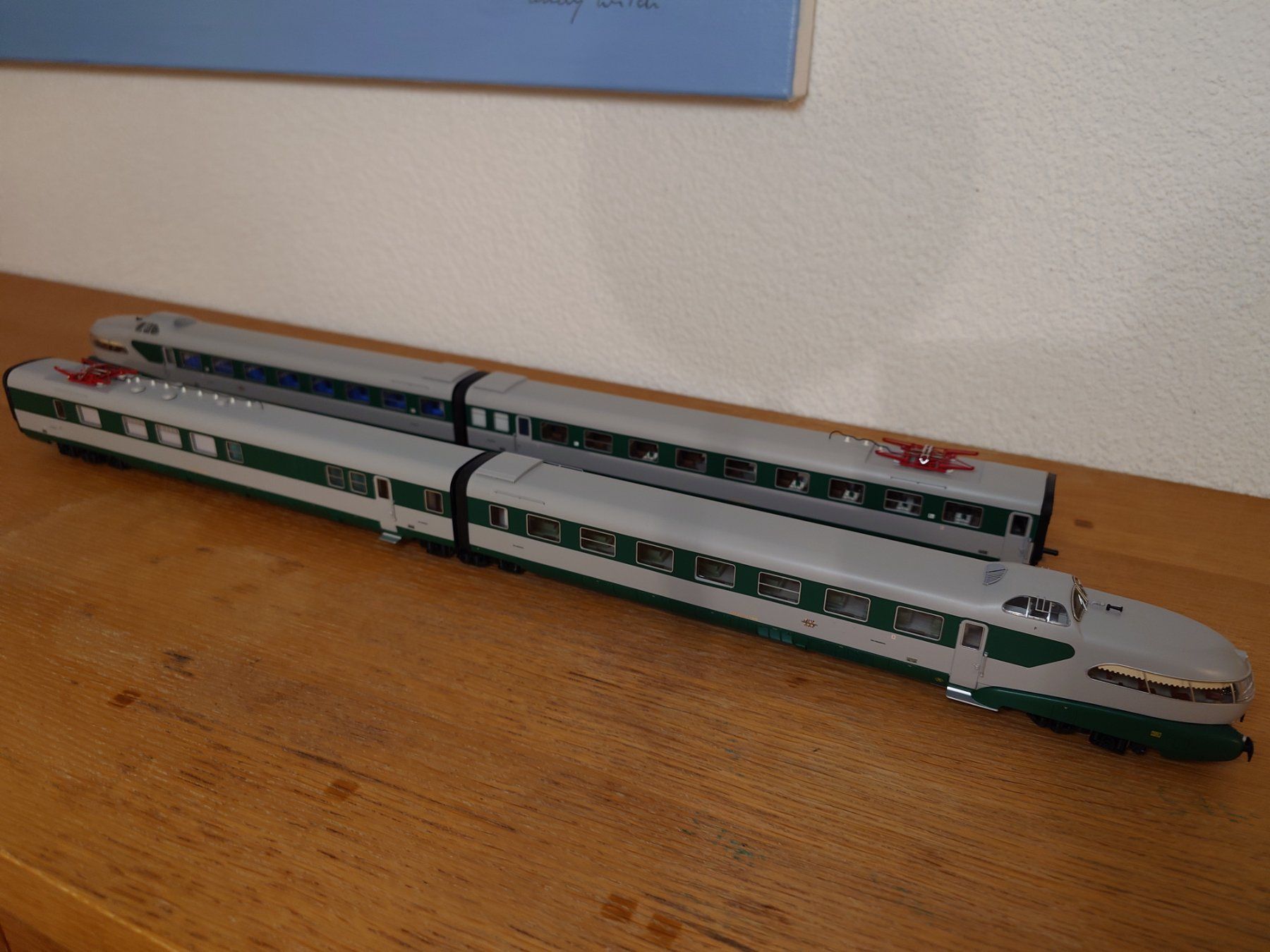 ACME Modellini di ferrovie: ACME ETR 253 Arlecchino der FS mit SoundDecoder ab Werk – Usato da Winterthur venduto da Faeb6 4