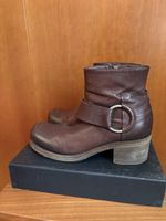 VIC MATIE Stiefeletten d‘Brown Leder Grösse 38,5
