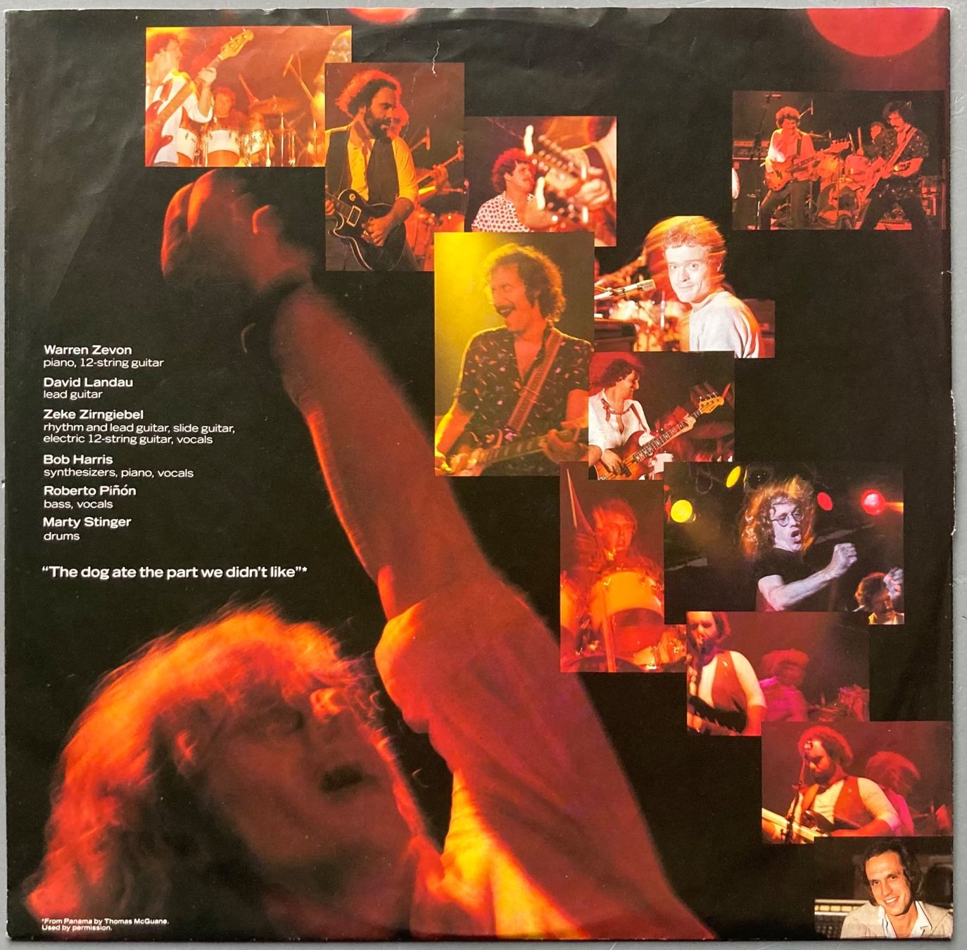 Schallplatten: WARREN ZEVON - STAND IN THE FIRE – Gebraucht aus Poliez-Pittet von Newtown-Records 2
