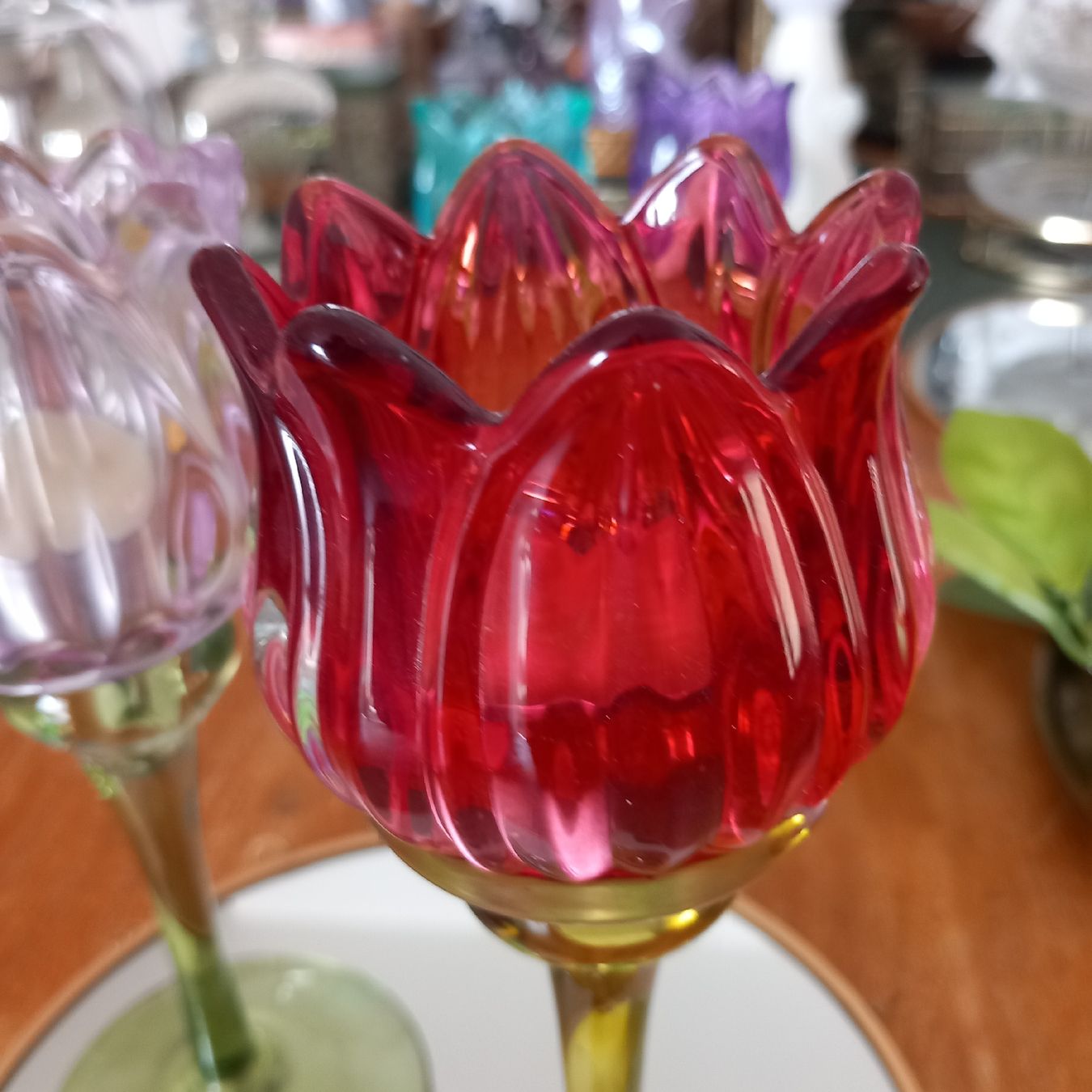 Gläser: Zwei Windlichter / Glas / Vintage – Neu (gemäss Beschreibung) aus Aegerten von gismolini 1