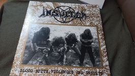 Insulter - Blood Spits...Lp Vinyl Brazil Death/Thrash Metal