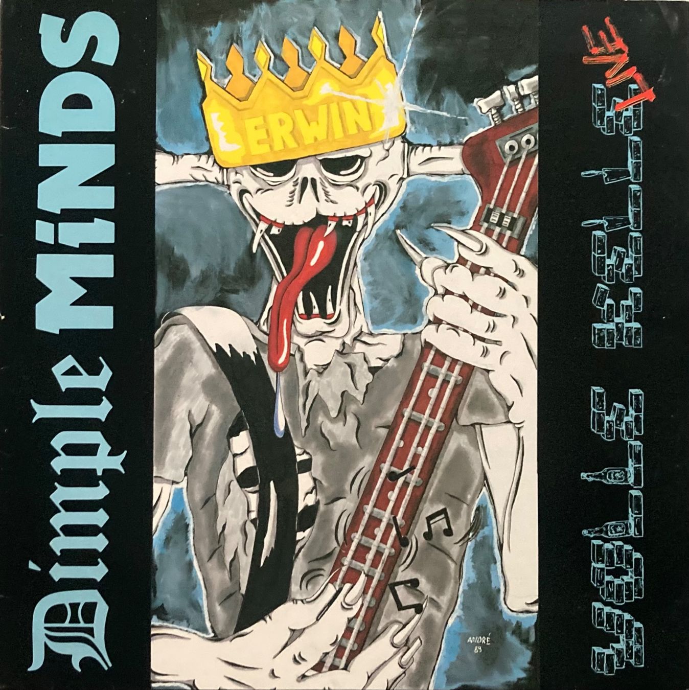 Vinyles: DIMPLE MINDS - VOLLE KELLE LIVE – D'occasion à Poliez-Pittet par Newtown-Records