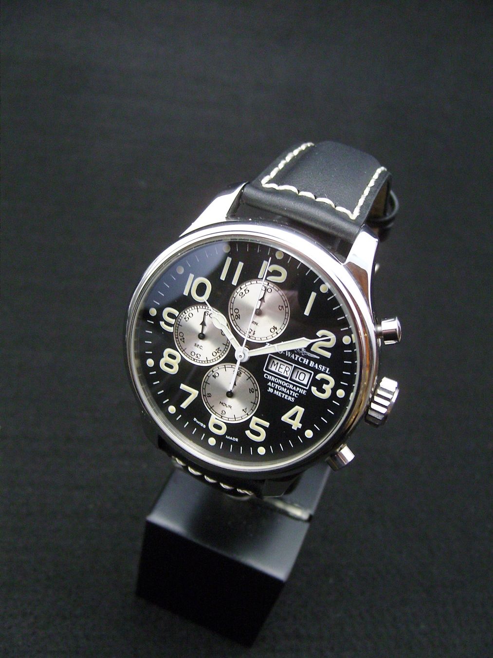 Zeno Orologi: Neuer Oversized Pilot Tachymeter Chrono Day-Date/ Automatik – Nuovo e nell'imballaggio originale da Mels venduto da niezie2002 9