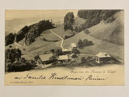 Alte Ansichtskarte Gruss aus Krinnen b. Wald, Top