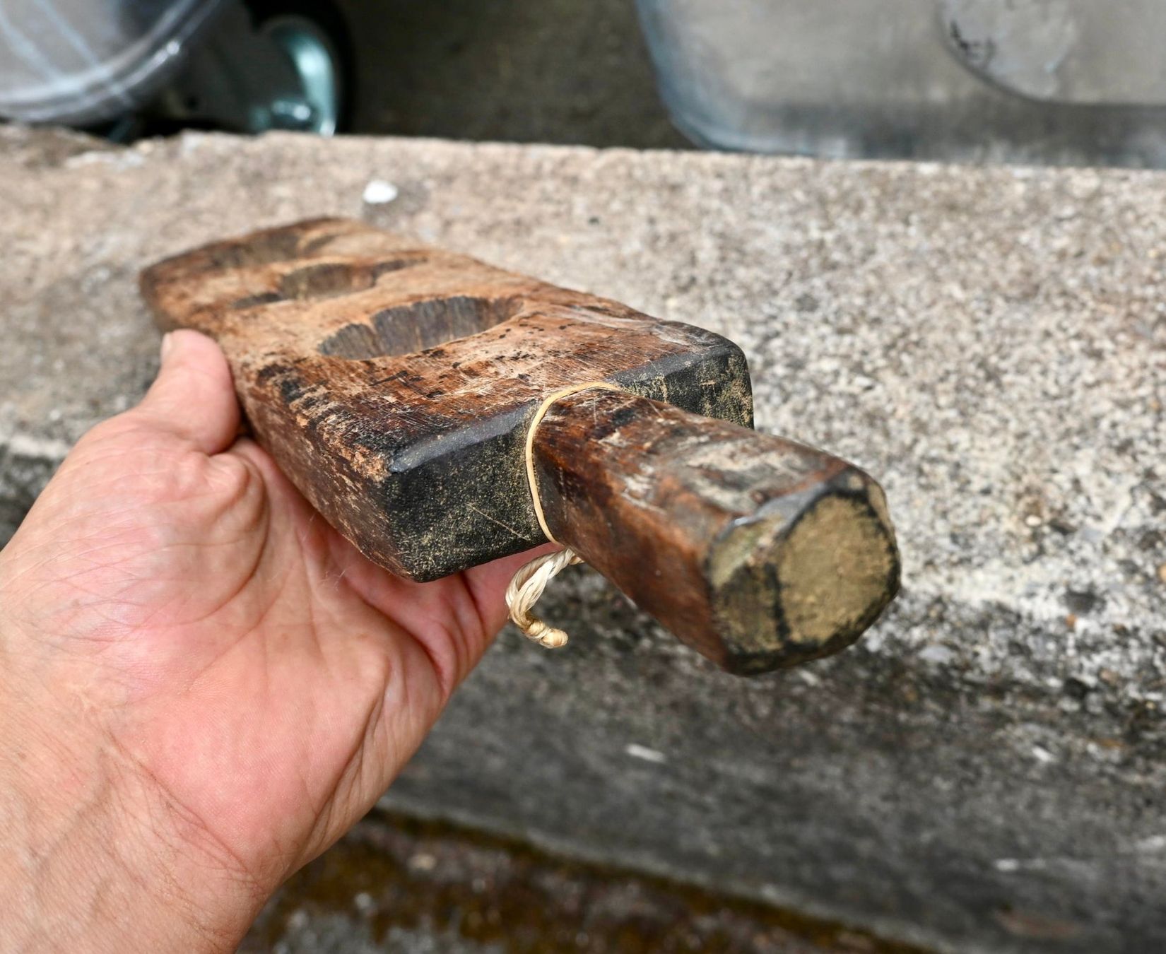Backformen: antikes Holzmodel handgeschnitzt Zuckerbäckerform L 34.3cm – Gebraucht aus Pfaffhausen von mono_rec 8