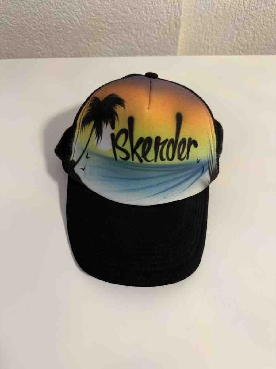Chapeaux, bonnets & casquettes: Cap Iskender Design Black Adjustable – D'occasion à Genève par ali_5msd