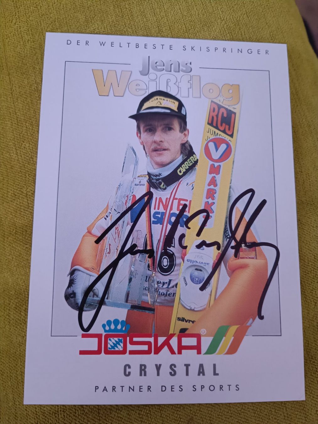 Autografi: Jens Weißflog – Usato da Menziken venduto da Artographs
