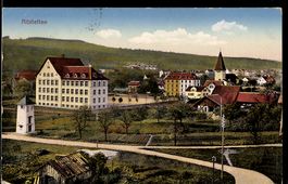Altstetten, Teilansicht mit Kirche und U