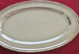 Vintage Silver Platter - Perfect for Festive Season!