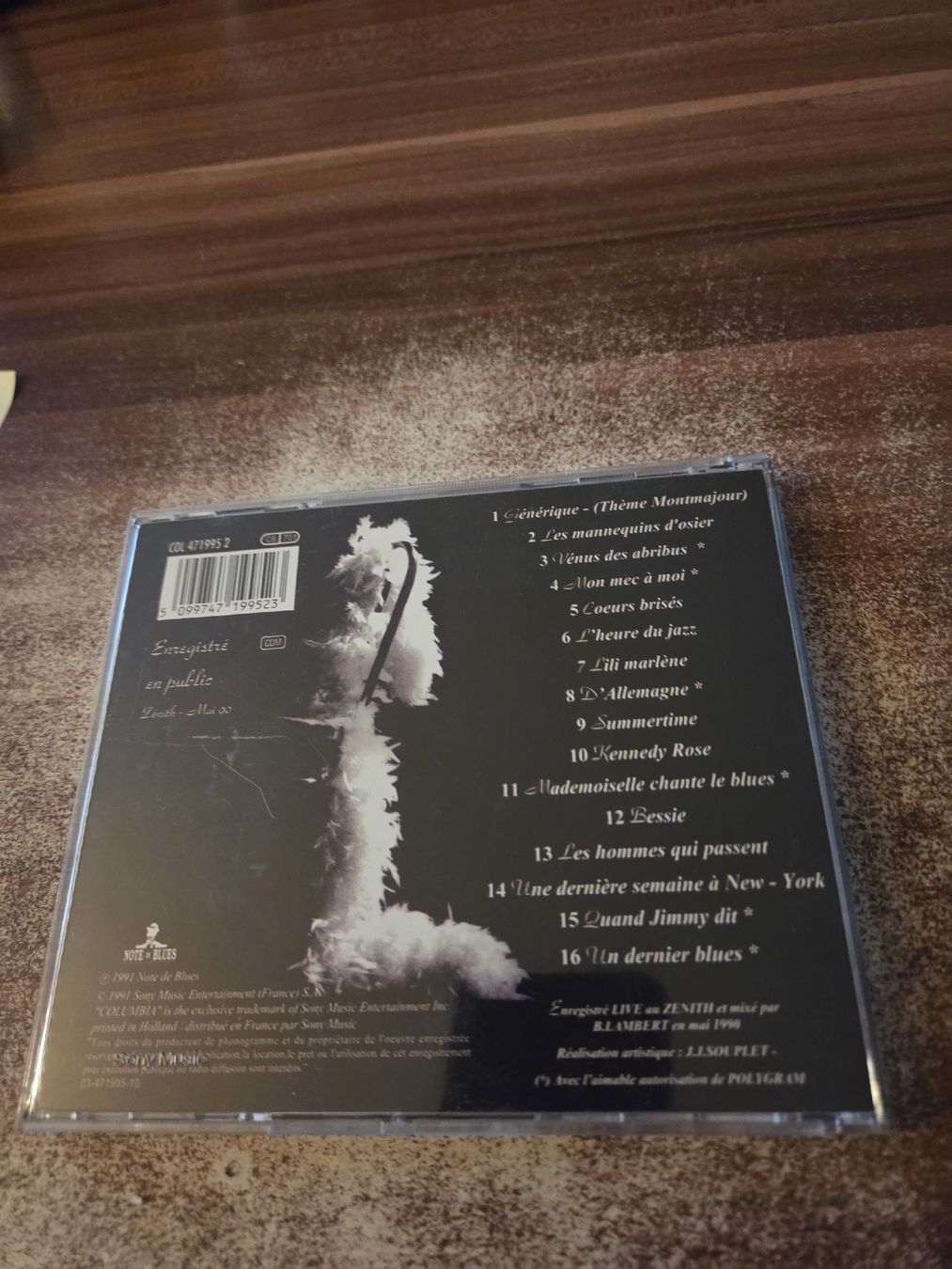 CDs: Patricia Kaas - Carnets de Scène – D'occasion à Wattenwil par Mage66 1