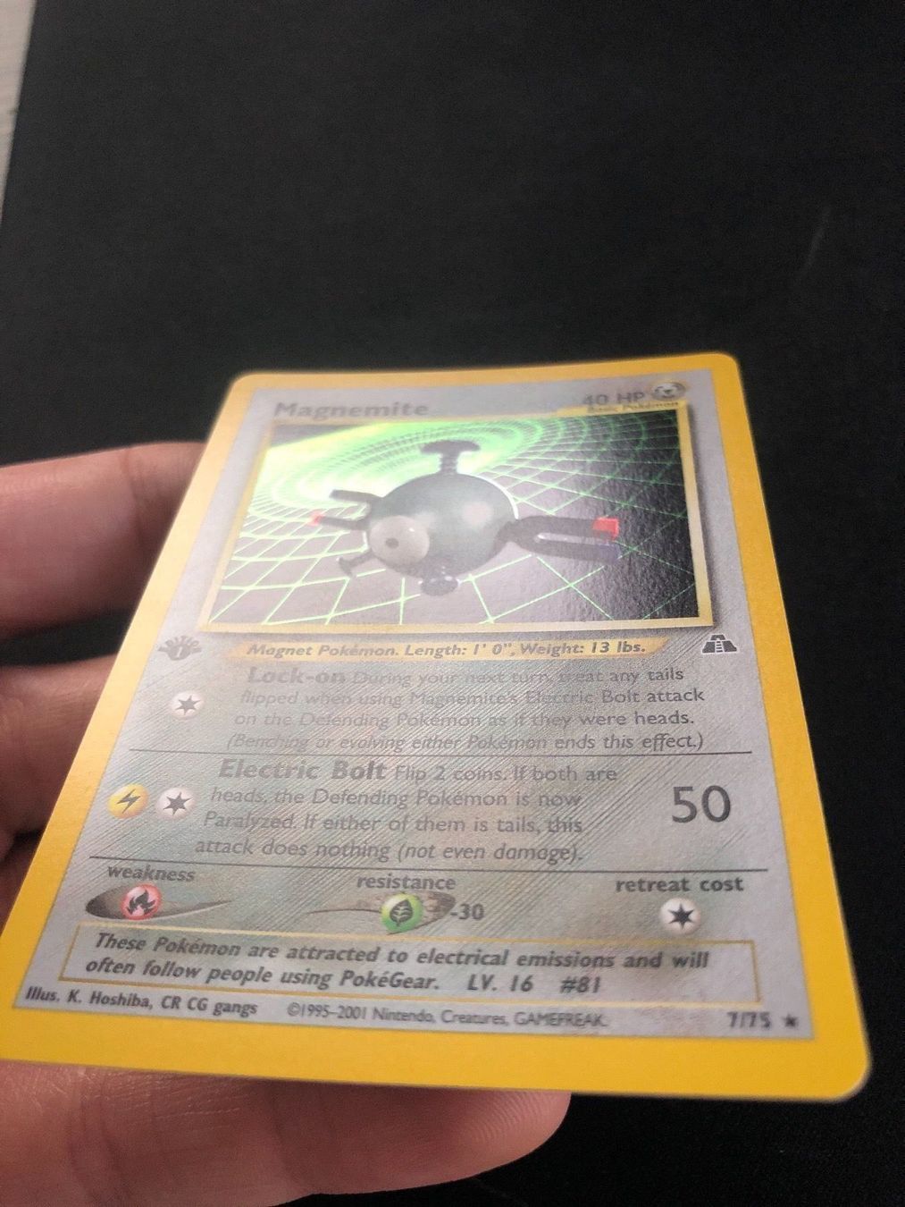 Cartoline: Magnemite 1.Edition Holo Neo Discovery – Usato da Dornach venduto da presidium 4