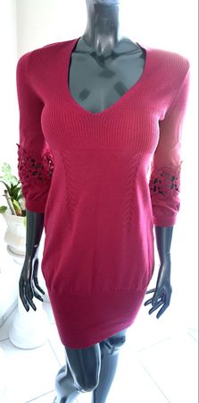 KAREN MILLEN STRICKKLEID GR. XS (1) Wolle neuwertig 