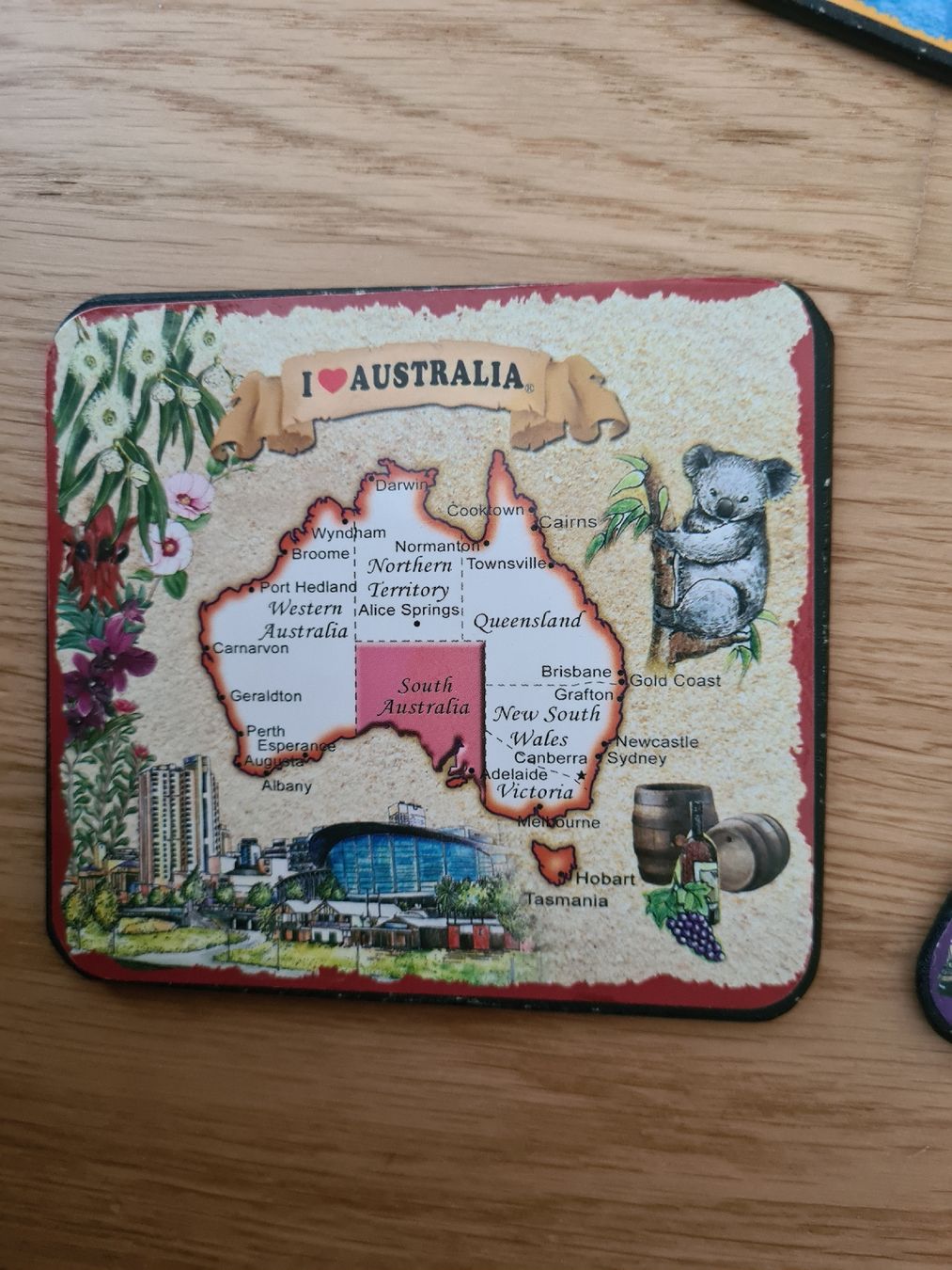 Untersetzer: Untersetzer I love Australia 6er Set  – Gebraucht aus Horw von Mirii91 2