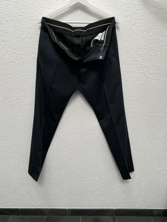Herren Hose Selected Homme dunkelblau mit weissen Punkten