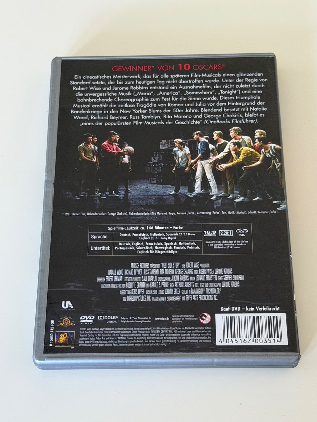 Tous les DVDs: DVD West Side Story – Neuf (Voir description) à Altstätten SG par sheamus 1