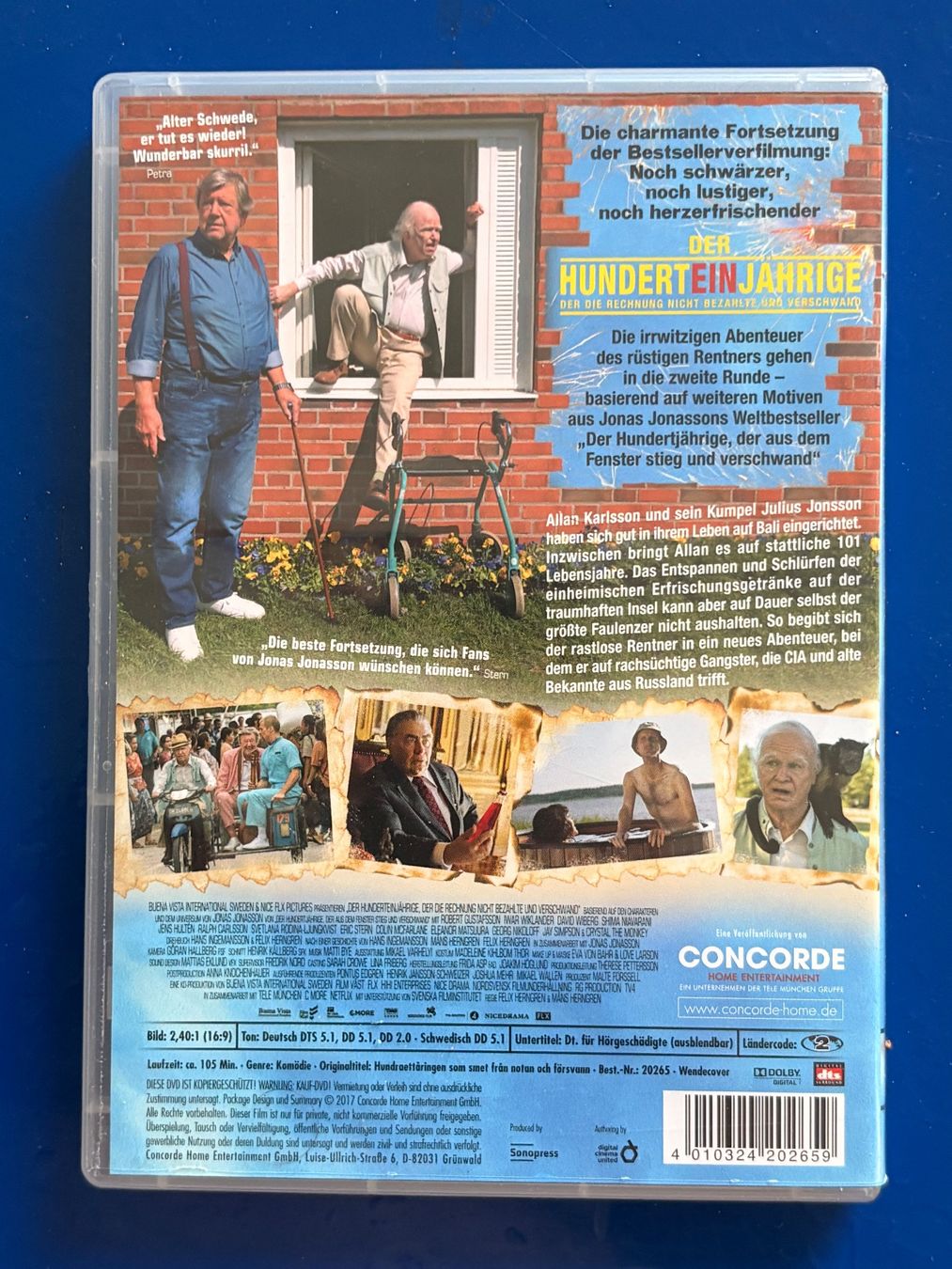 Tutti i DVDs: DER HUNDERTEINJÄHRIGE.   **** Twint*** – Usato da Spreitenbach venduto da SwissTradeMan 1