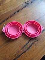 Faltbarer Silikon Hundenapf, pink