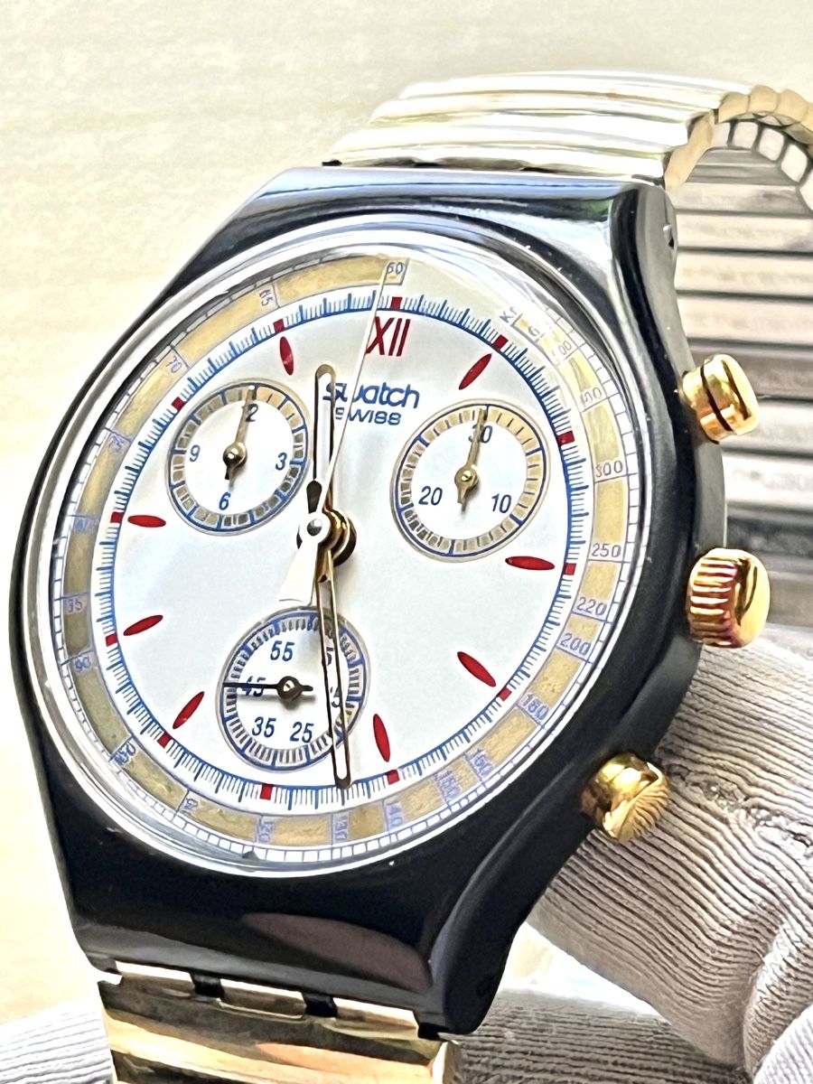 Swatch Uhren: Swatch Chronograph Uhr mit Metallarmband  – Gebraucht aus Grenchen von chththl 5