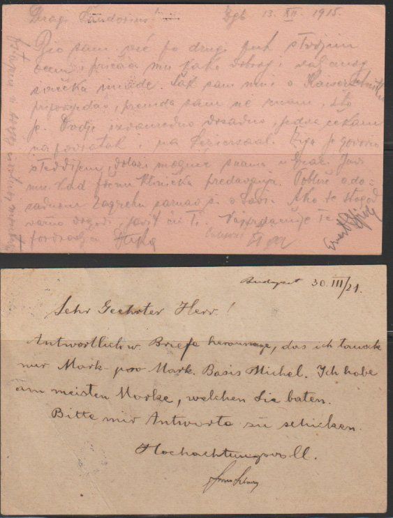 Ansichtskarten: Carte postale ancienne avec timbres et cachets – Gebraucht aus Crans-Montana von kira56 3