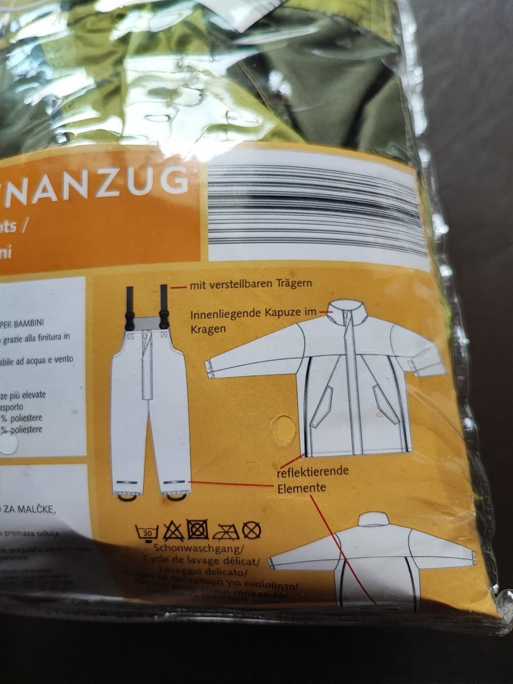 Giacche: Regenanzug Gr. 98 NEU – Usato da Grabs venduto da Margelchopf1 2