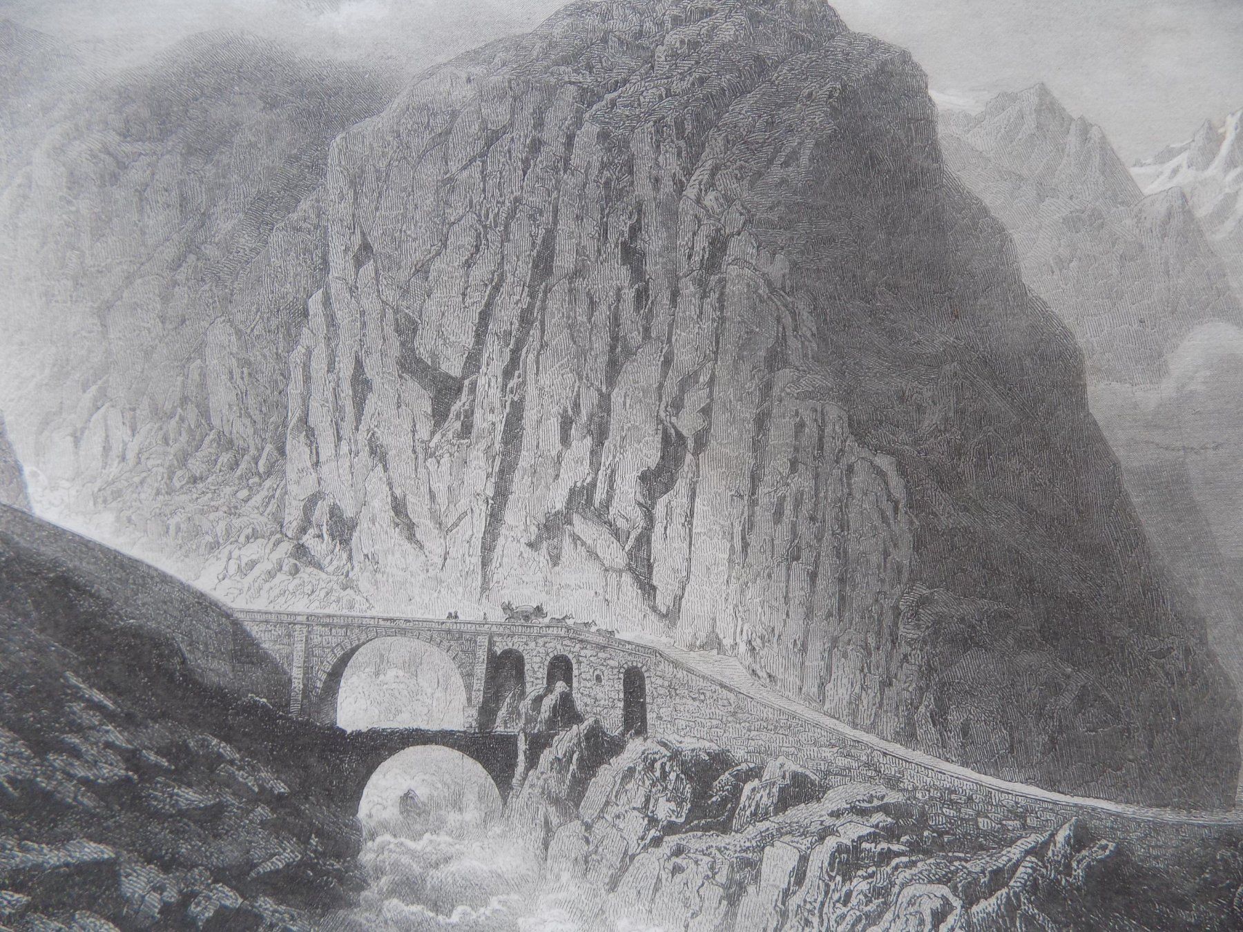 Incisioni: Teufelsbrücke Gotthard Route – Usato da Risch venduto da Rischli15 7