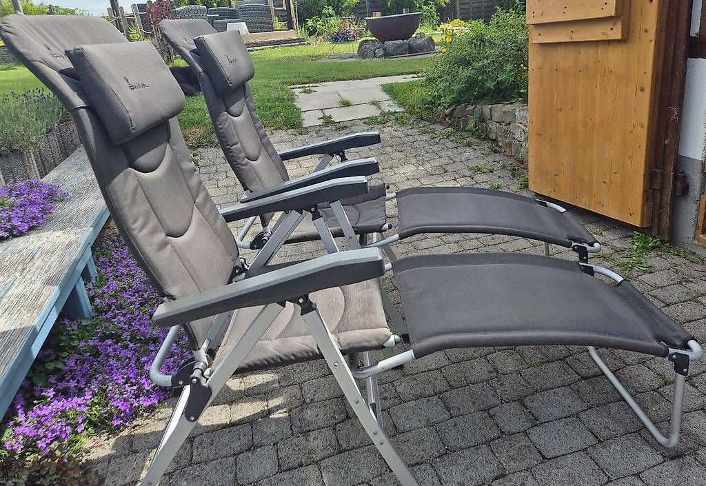 Chaises: Campingstuhl Isabella mit Beinstützen – D'occasion à Oberglatt ZH par Pilipinta 2
