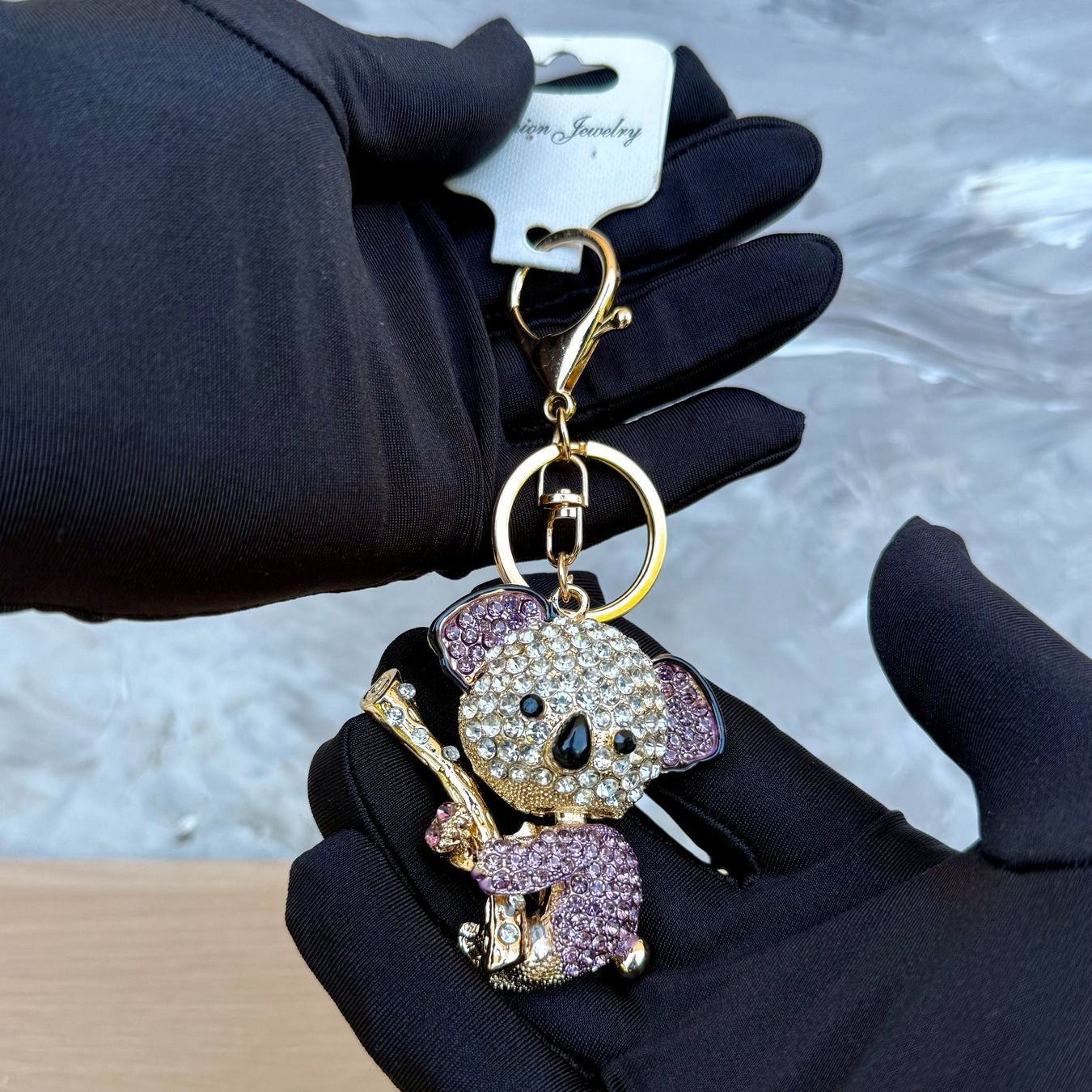 Portachiavi: Porte-clés Koala en Cristaux Strass – Nuovo e nell'imballaggio originale da Thônex venduto da Suisse.Shopping