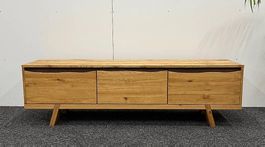 Sideboard / TV-Lowboard Wildeiche massiv 180 cm