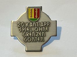 1 Pin 20. Kantonale Appenzeller Spiel ohne Grenzen Gonten