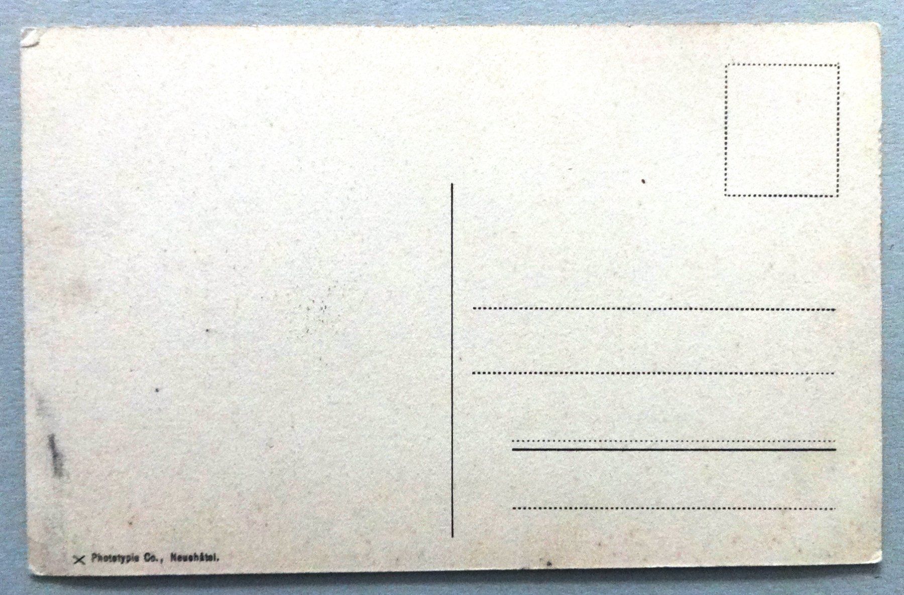 Cartoline postali: Genève - Un coup de bise – Usato da Fétigny venduto da Billy2miny 1