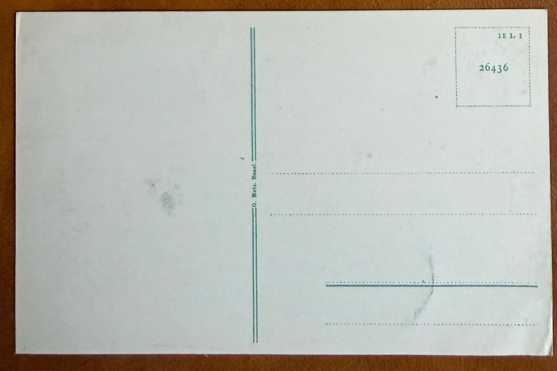 Cartoline postali: AK: BASEL - Bundesbahnhof  - Trams, Calèches - Animée – Usato da Lutry venduto da Ediego 1