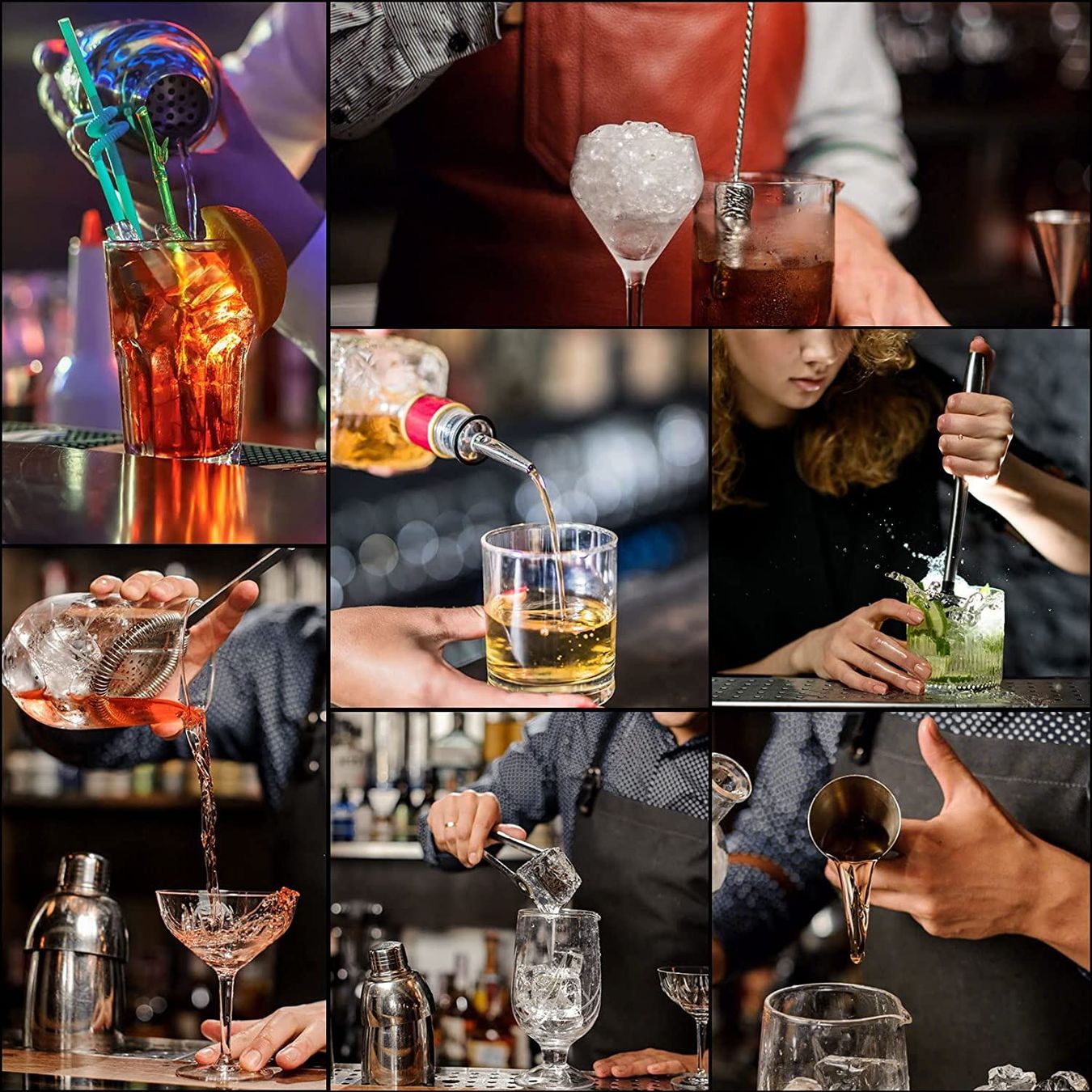 Elettrodomestici da cucina: Cocktail Shaker Mit StäNder 12 Teiliges – Nuovo (secondo la descrizione) da Thun venduto da keller001 7