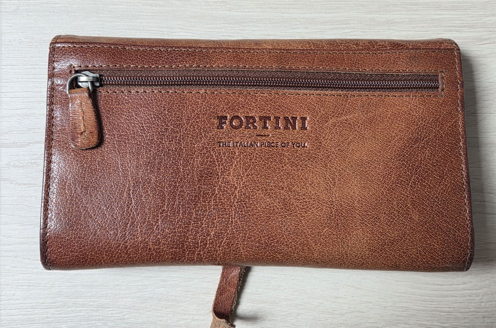 Brieftaschen: wunderschöne Geldbörse von Fortini, Echtleder – Gebraucht aus Grosshöchstetten von Dirue 1