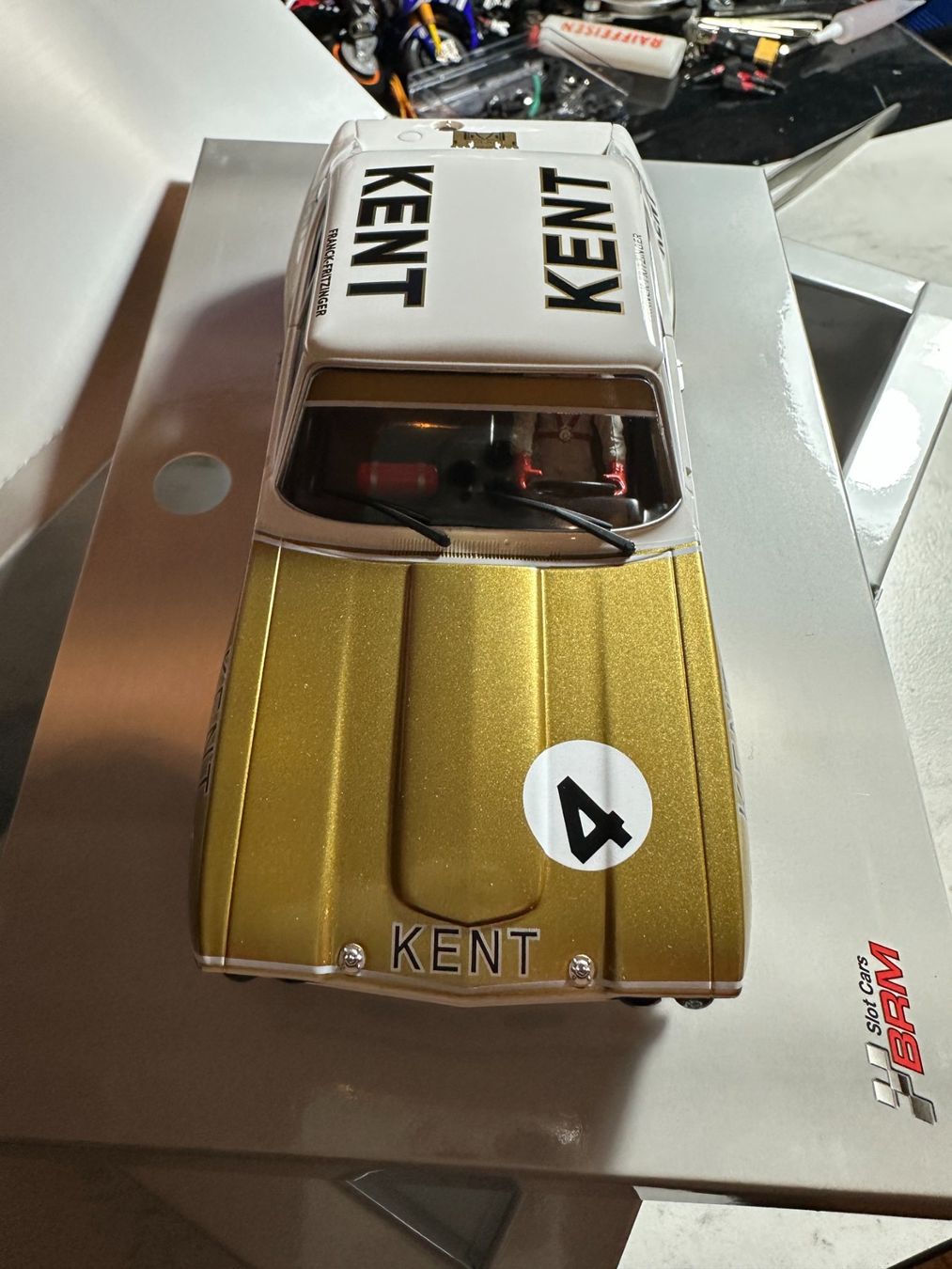 Piste: Slotcar BRM Ford Capri "Kent" – Nuovo e nell'imballaggio originale da Allschwil venduto da dlauti 3